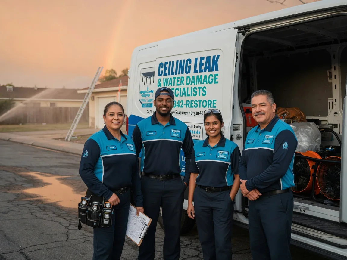 Ceiling Leak Cleanup company in Lebanon, ME