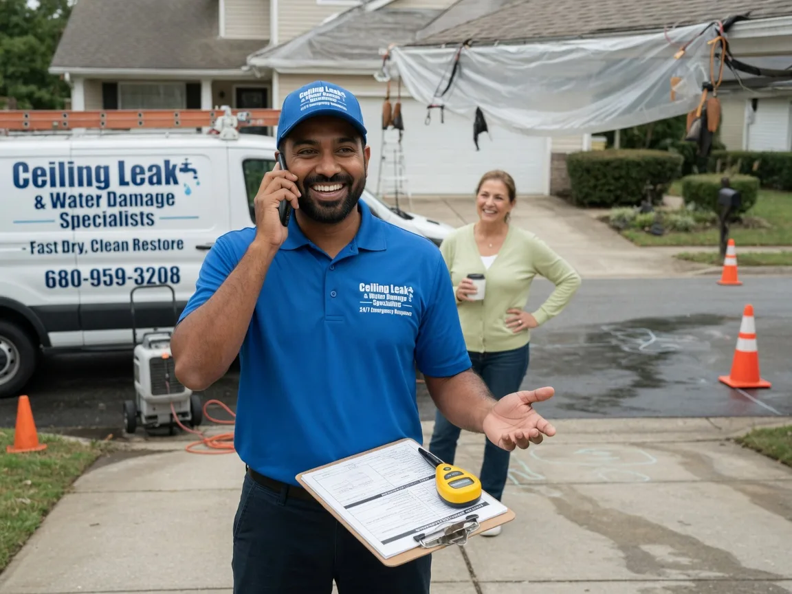 Ceiling Leak Cleanup Lebanon, ME FAQs